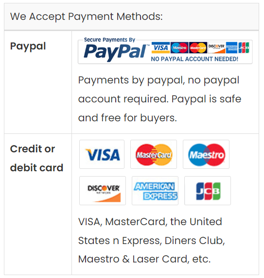 Payment Methods